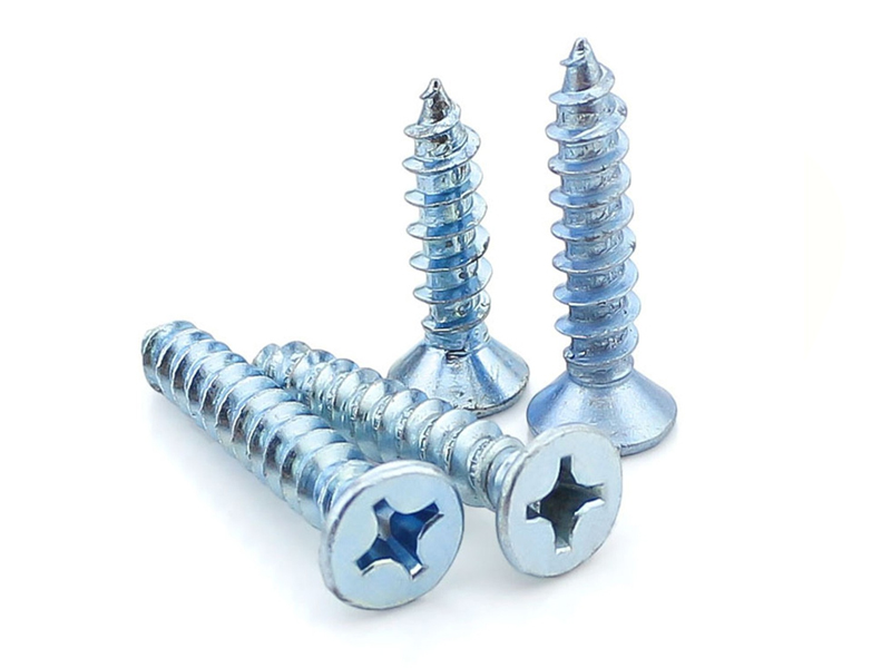 Galvanized Steel Phillips Countersunk Self Tapping screw