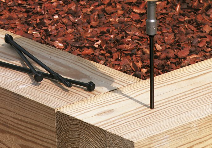 hex head wood screw