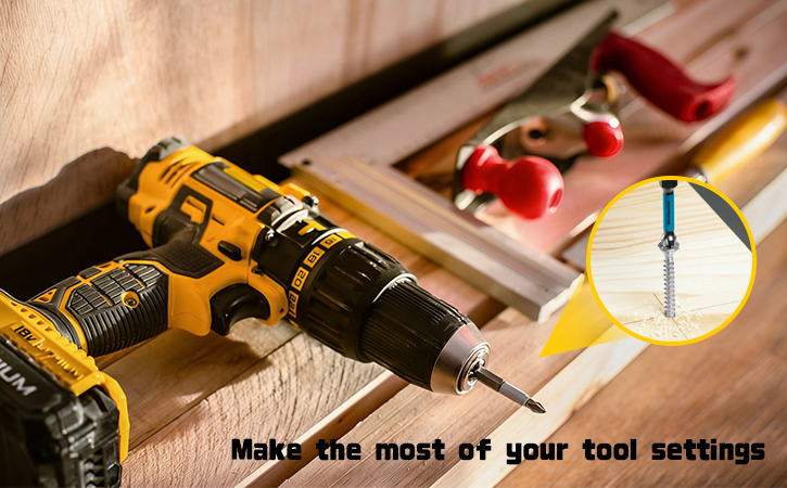 Make the most of your tool settings