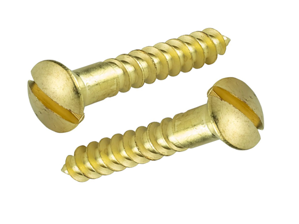 Oval Head Brass Wood Screw