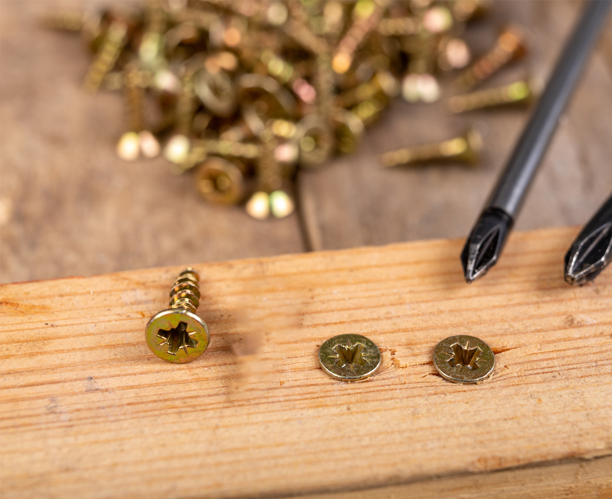 Pozidriv wood screw