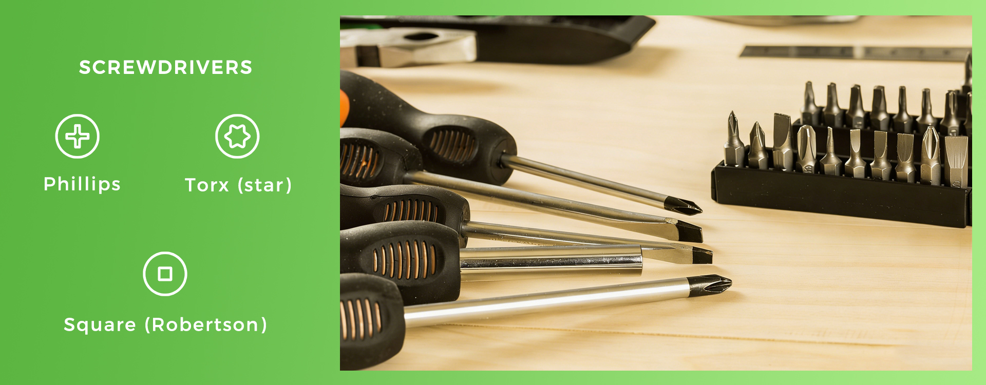 screwdrivers