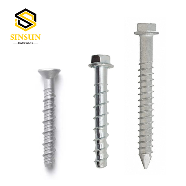 Stainless Steel Concrete Screws