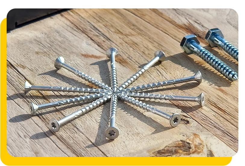 Structural Screws for Deck