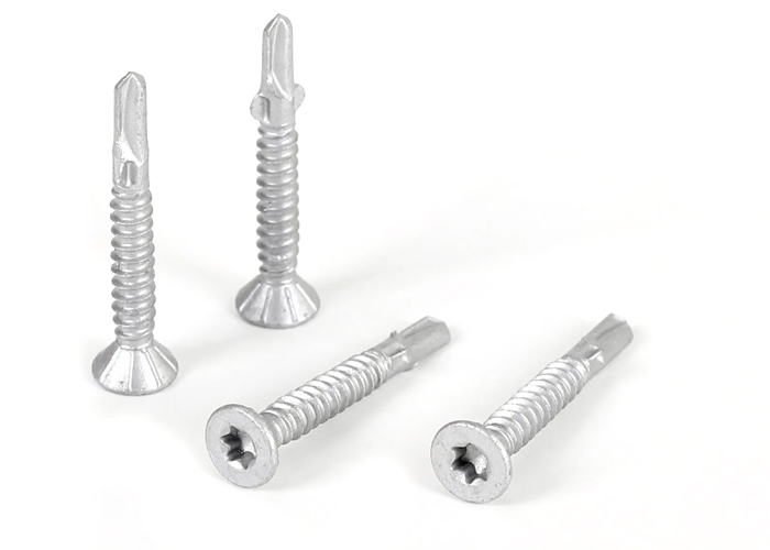 Torx self drilling screws with Wings