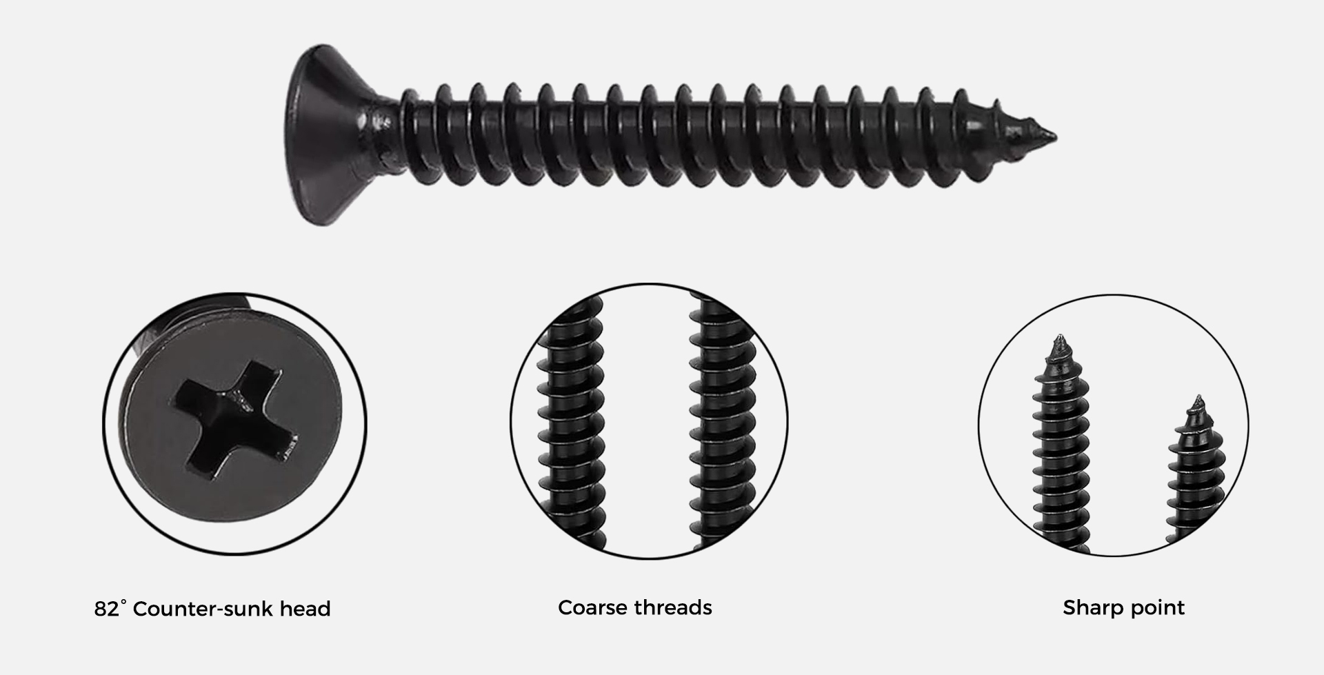 Why Choose Sinsun Flat Head Screws