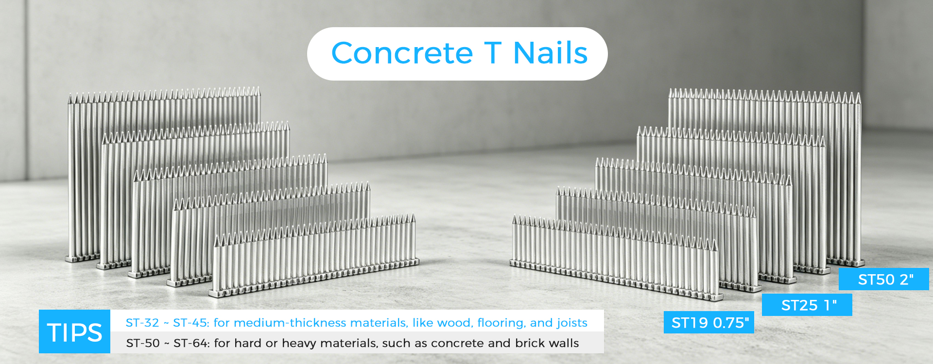 Faktor Utama Sinsun Concrete T Nails