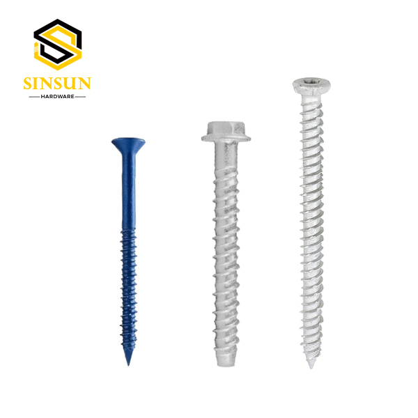 Long Concrete Screws