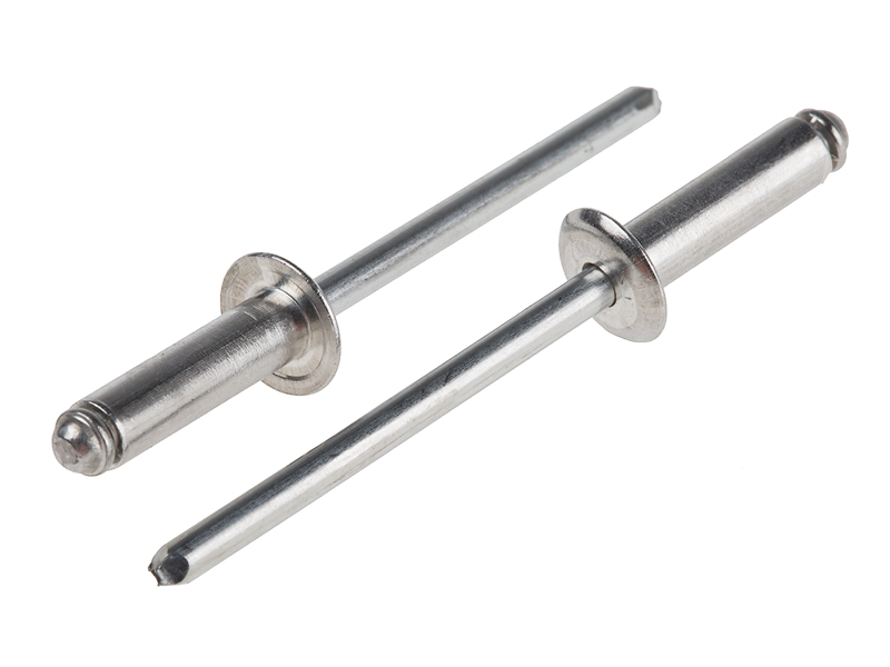 Rivet Pop Bermeterai Aluminium