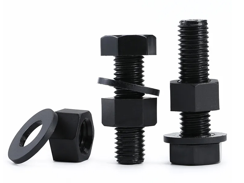 bolt heksagon hitam