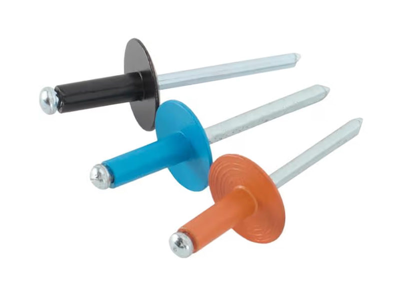 rivet pop aluminium berwarna