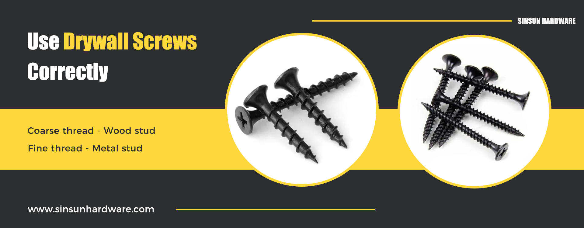 How to Use Drywall Screws Correctly