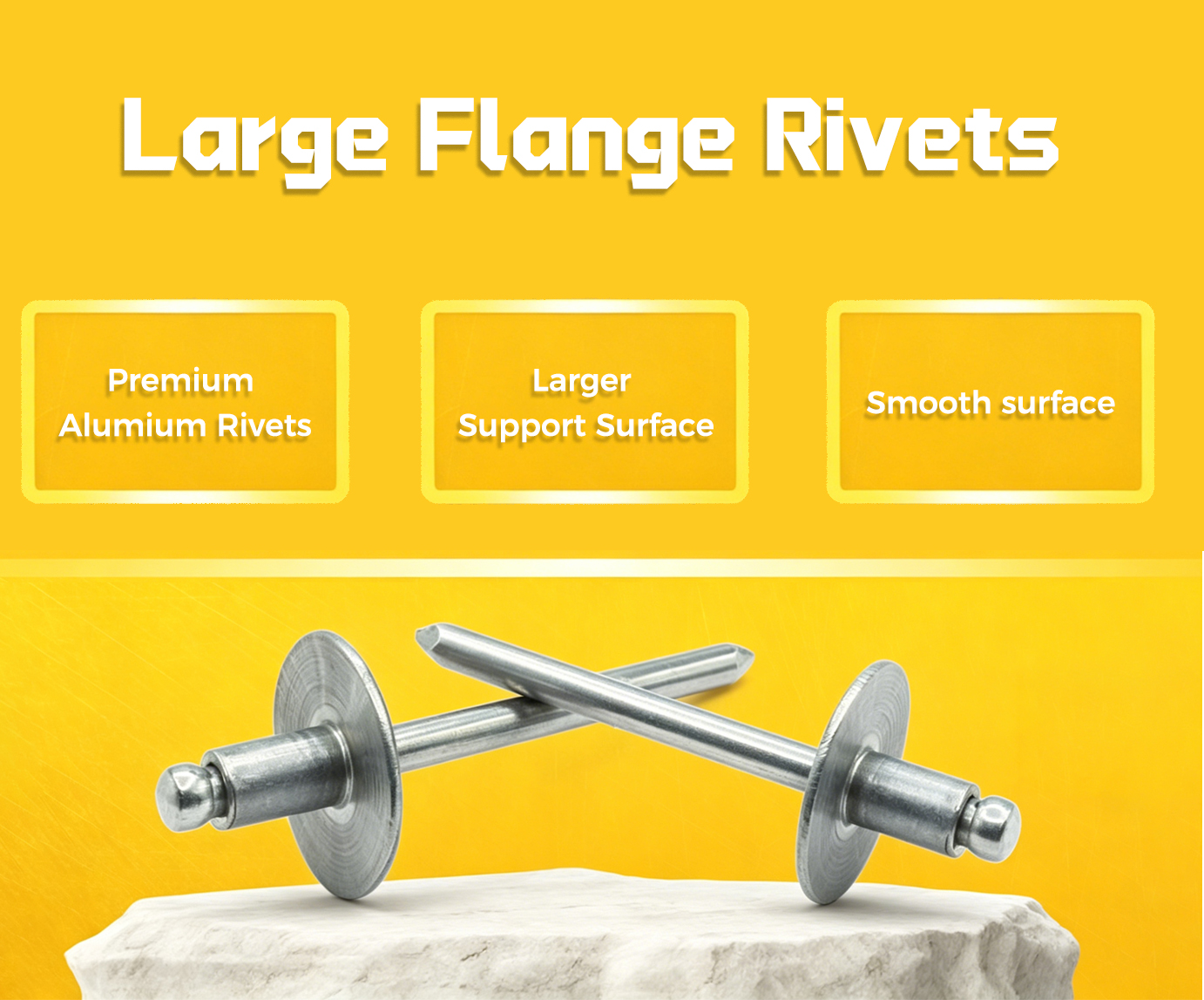 Pengenalan produk Rivet Flange Besar