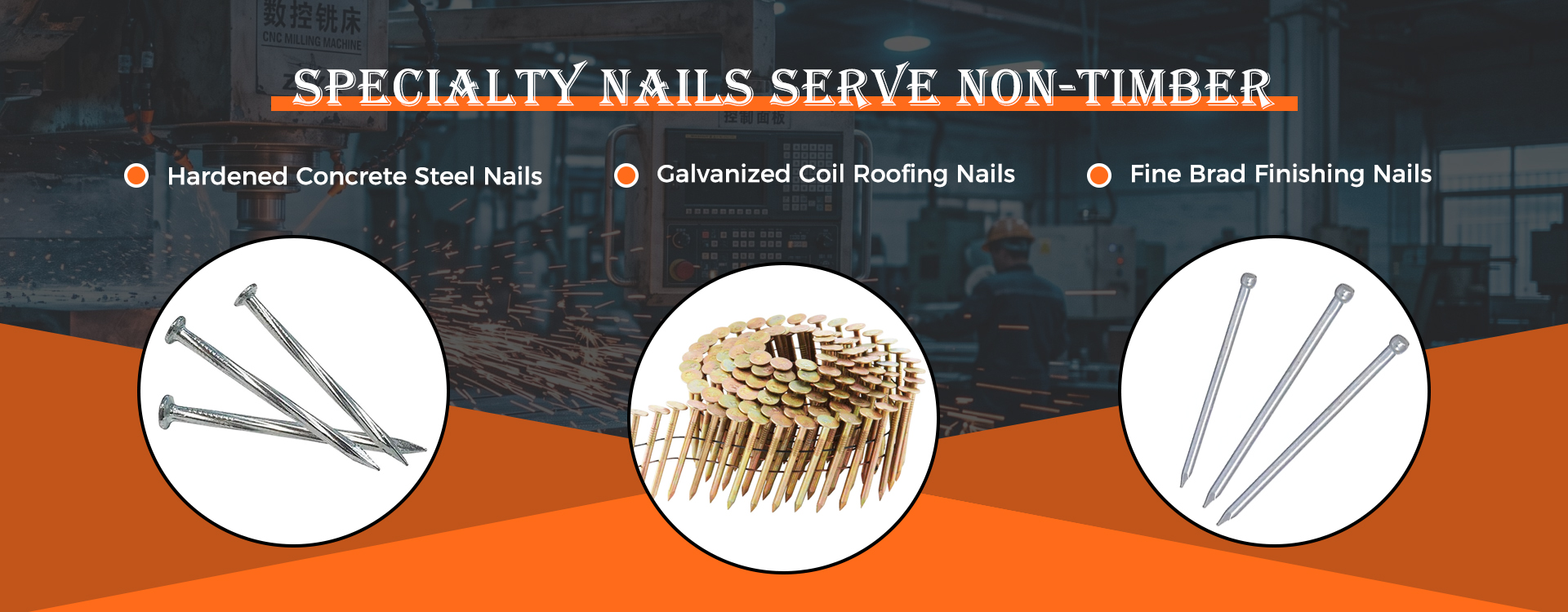 specialty nails serve non-timber
