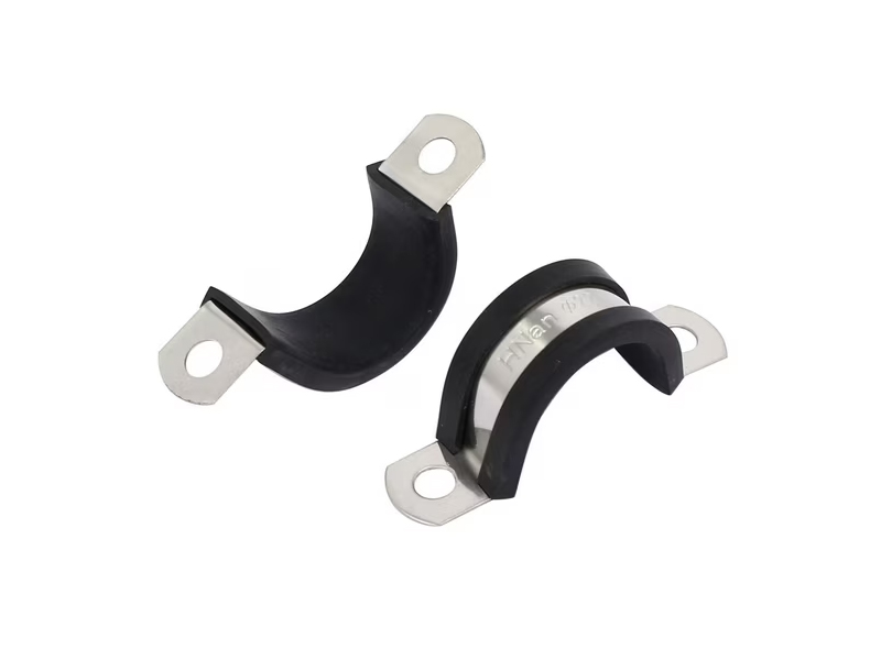 Kẹp dây ống hình chữ U lót cao su EPDM