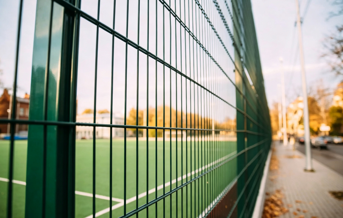 Welded Wire Fence For Public Facilities & Schools