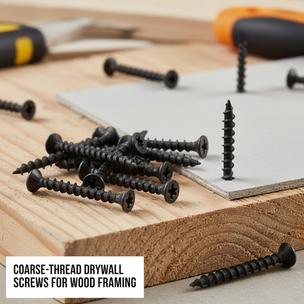 Structural Screws For Interior Drywall & Gypsum Installation
