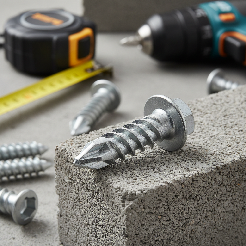 Self Drilling Screw For Concrete & Masonry Fastening