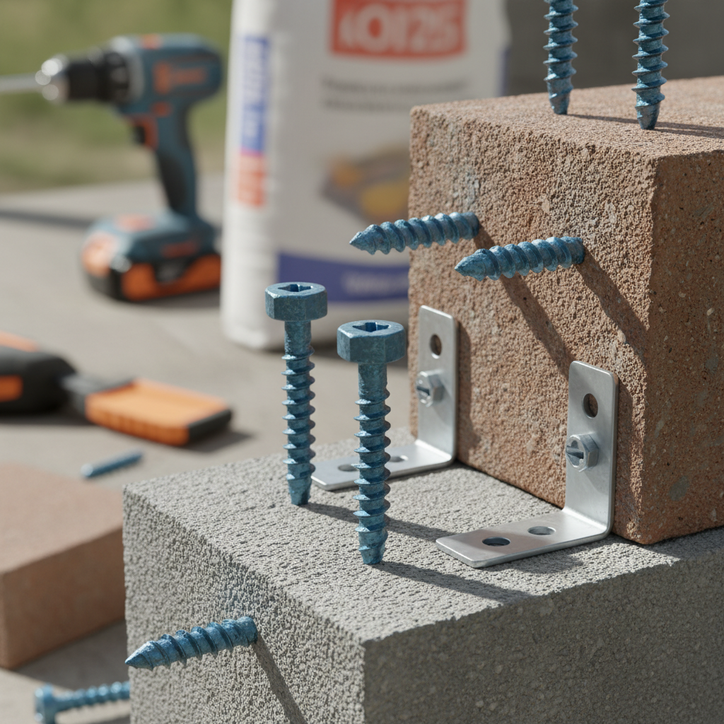 Self Tapping Screw For Concrete & Masonry Fastening