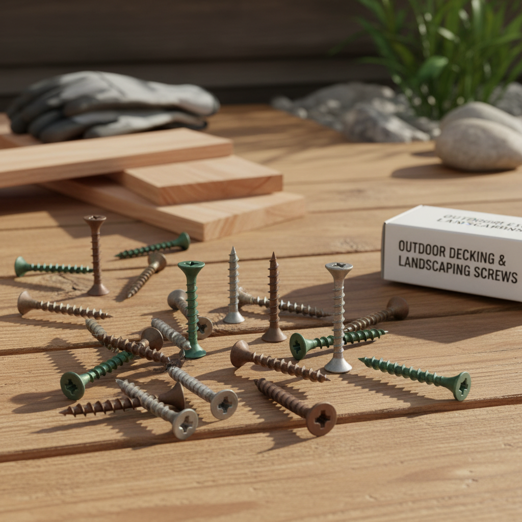 Decking Screws For Outdoor Decking & Landscaping