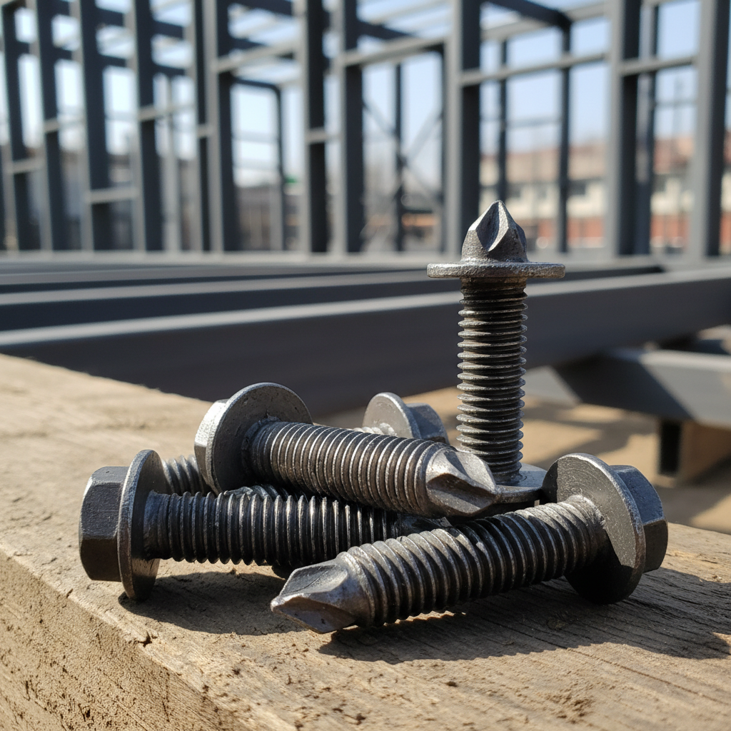 Tek Bolts For Heavy-Duty Structural Framing