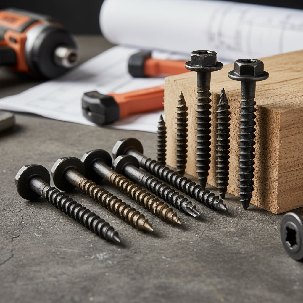 Wall Screws For Heavy-Duty Structural Framing