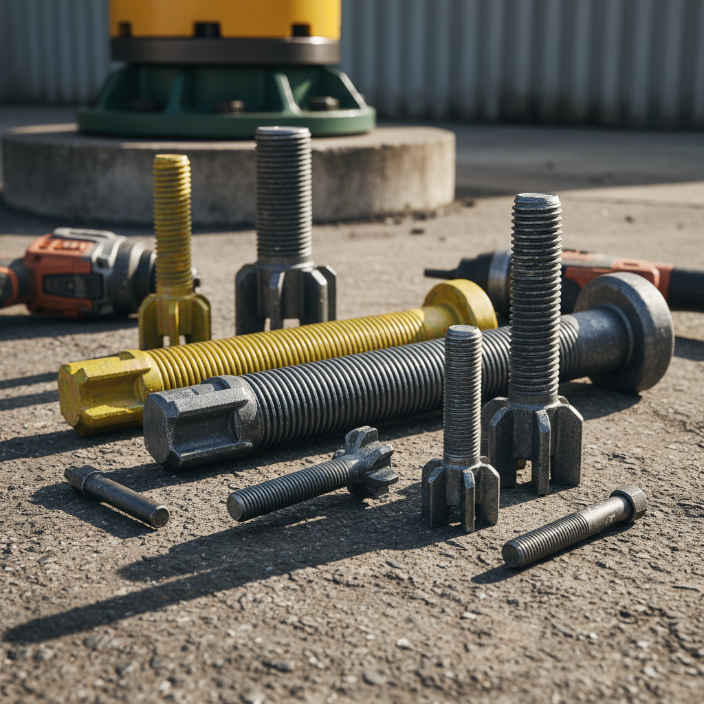 Self Anchor Screws For High-Load Equipment Anchoring