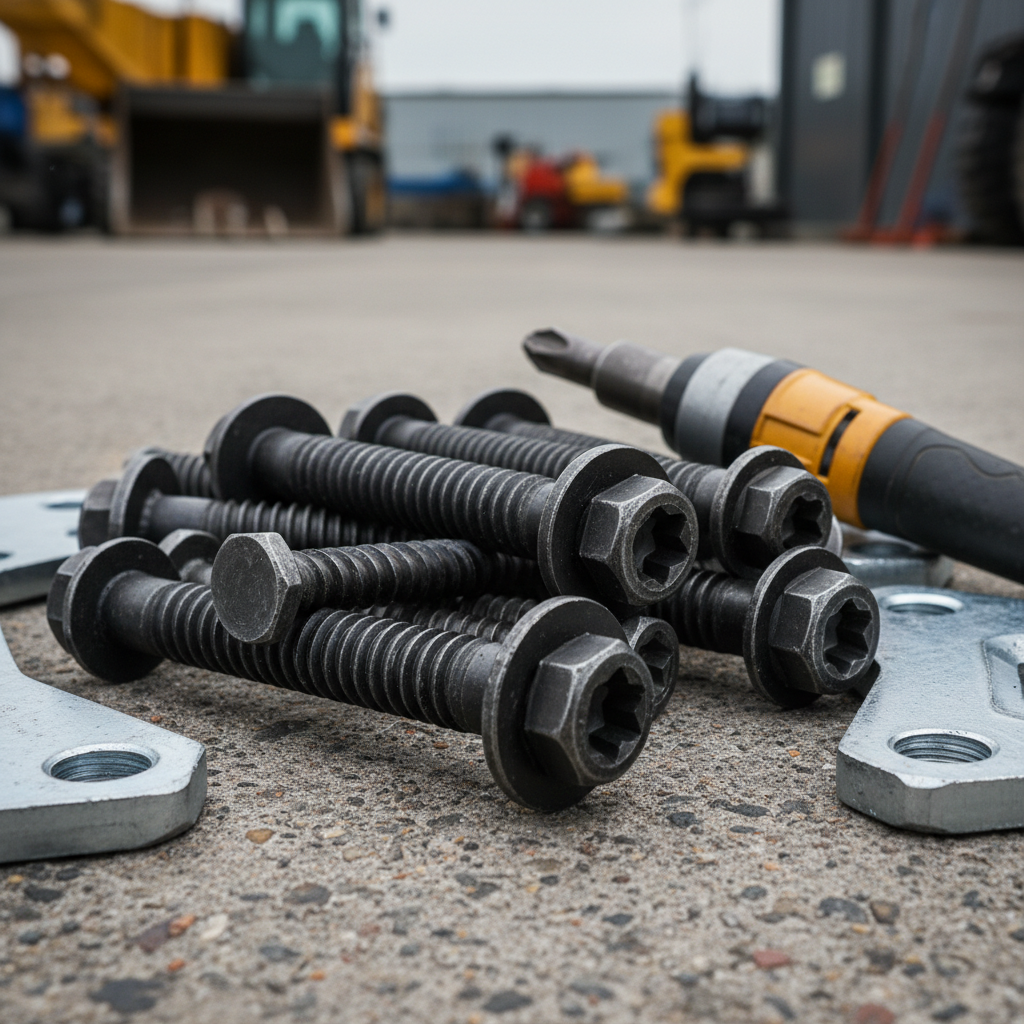 Structural Screws For High-Load Equipment Anchoring