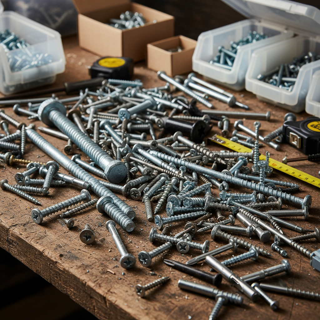Metal Screws For Home Improvement & General Repair
