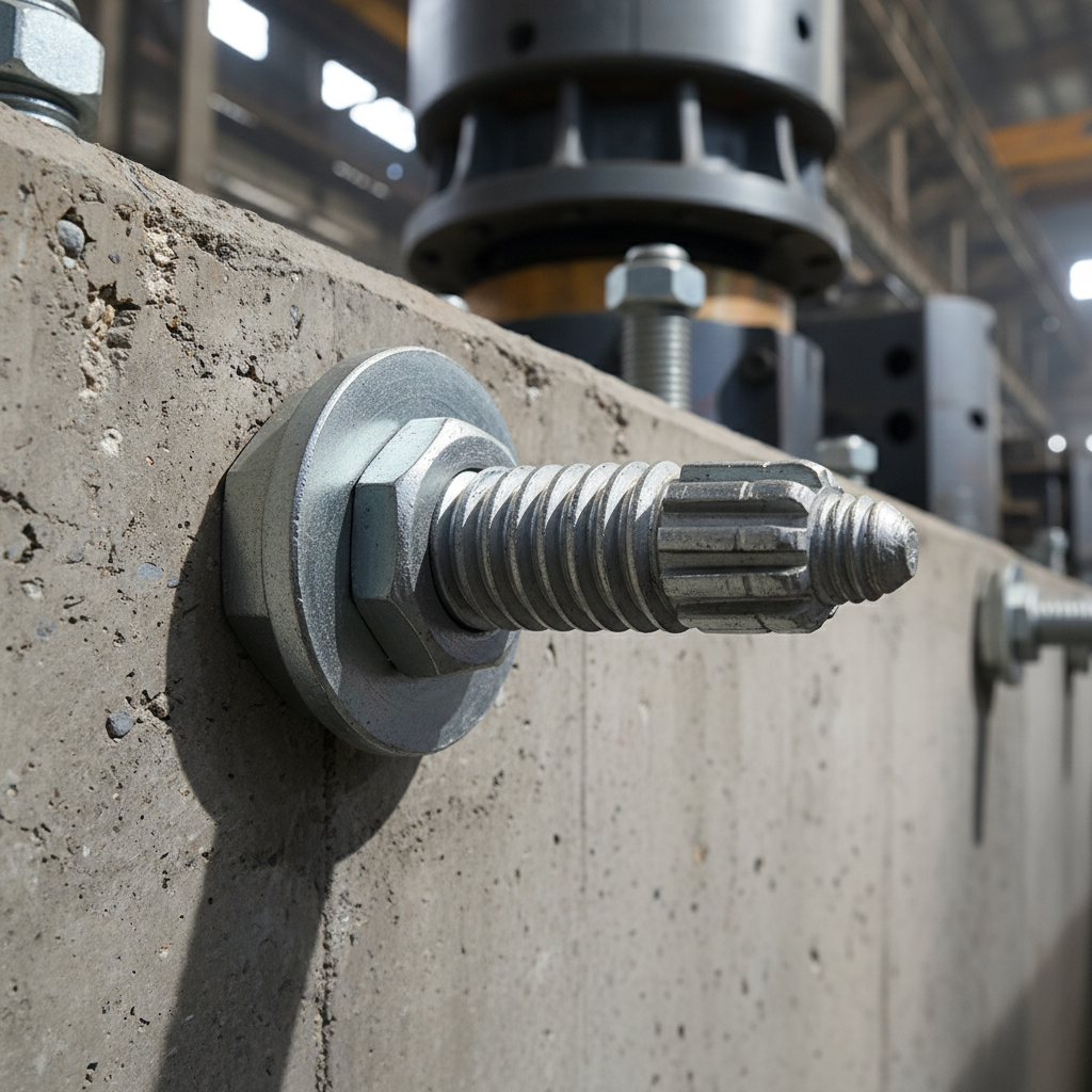 Screw Bolt Anchor For High-Load Equipment Anchoring