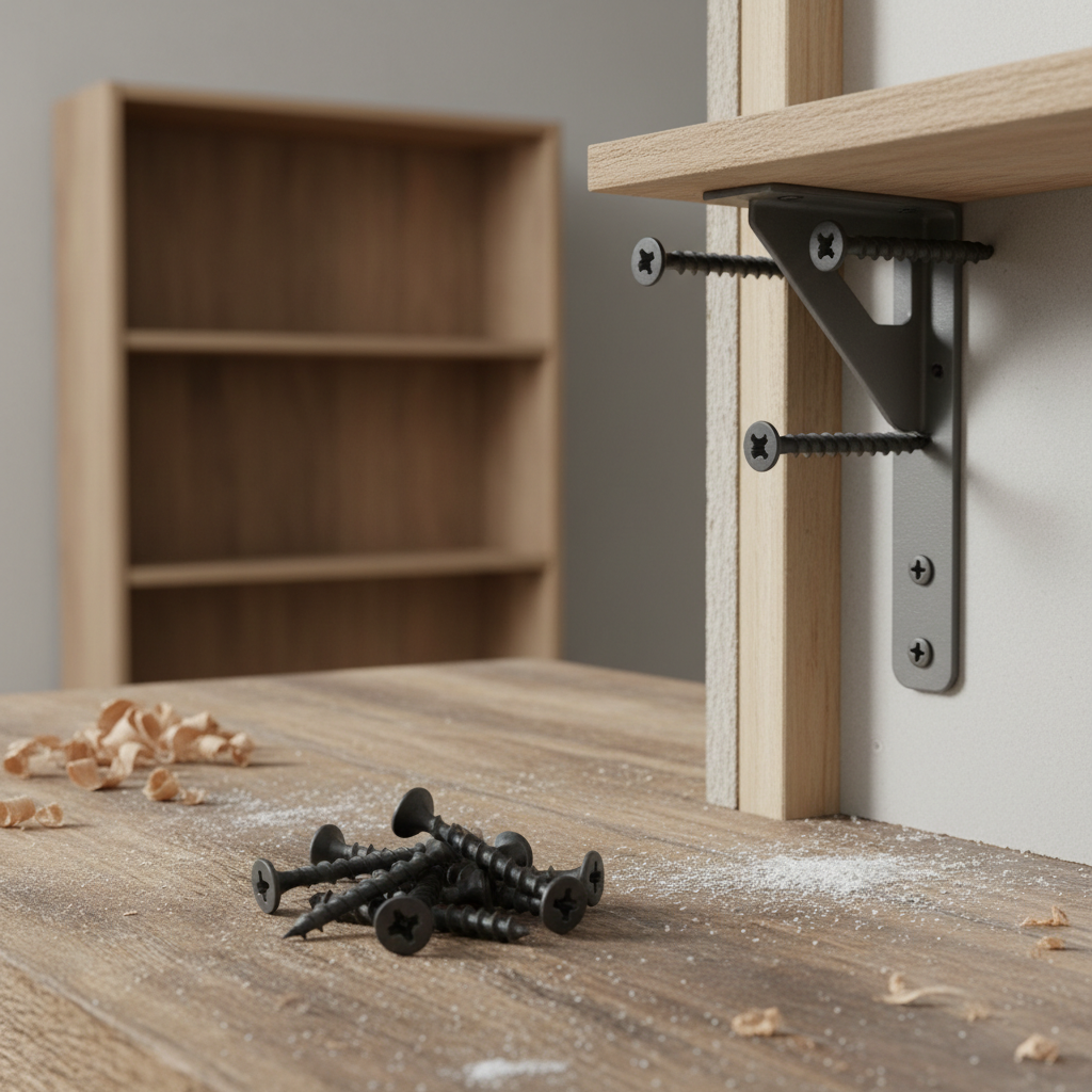 Drywall Screws For Secure Wall-Mounted Shelving