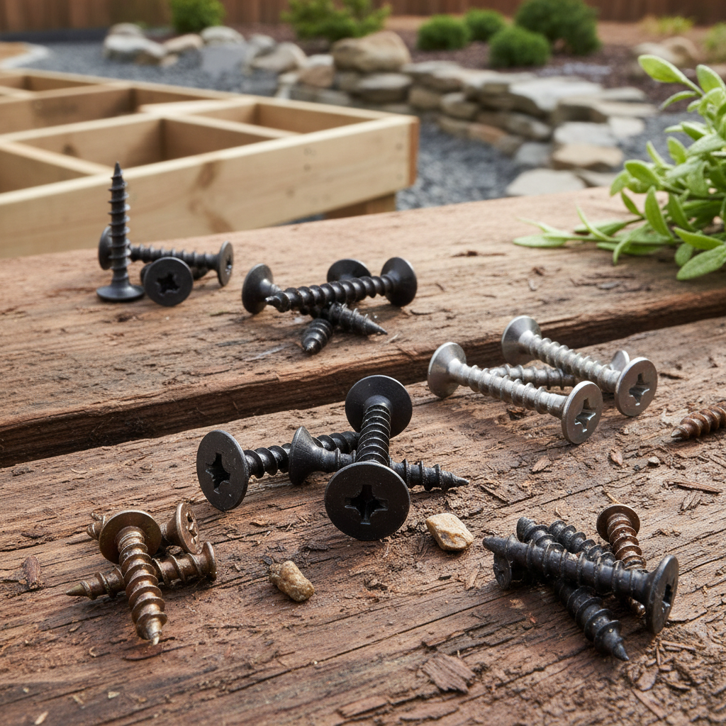 Metal Screws For Outdoor Decking & Landscaping