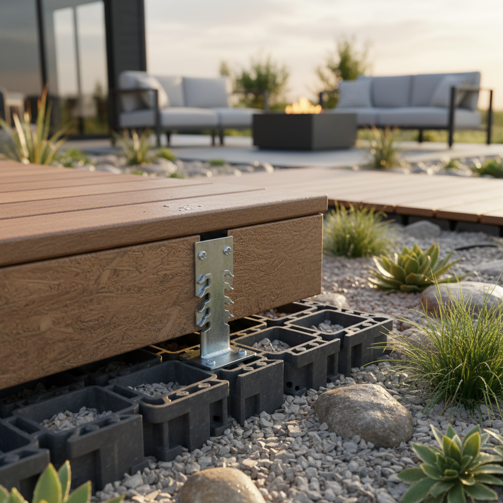 Dry Anchor For Outdoor Decking & Landscaping