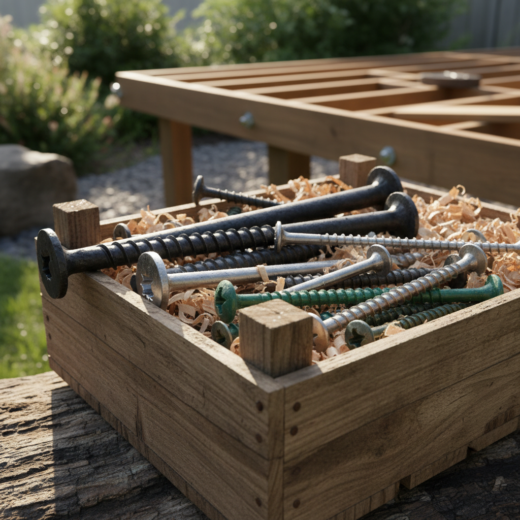Wall Screws For Outdoor Decking & Landscaping