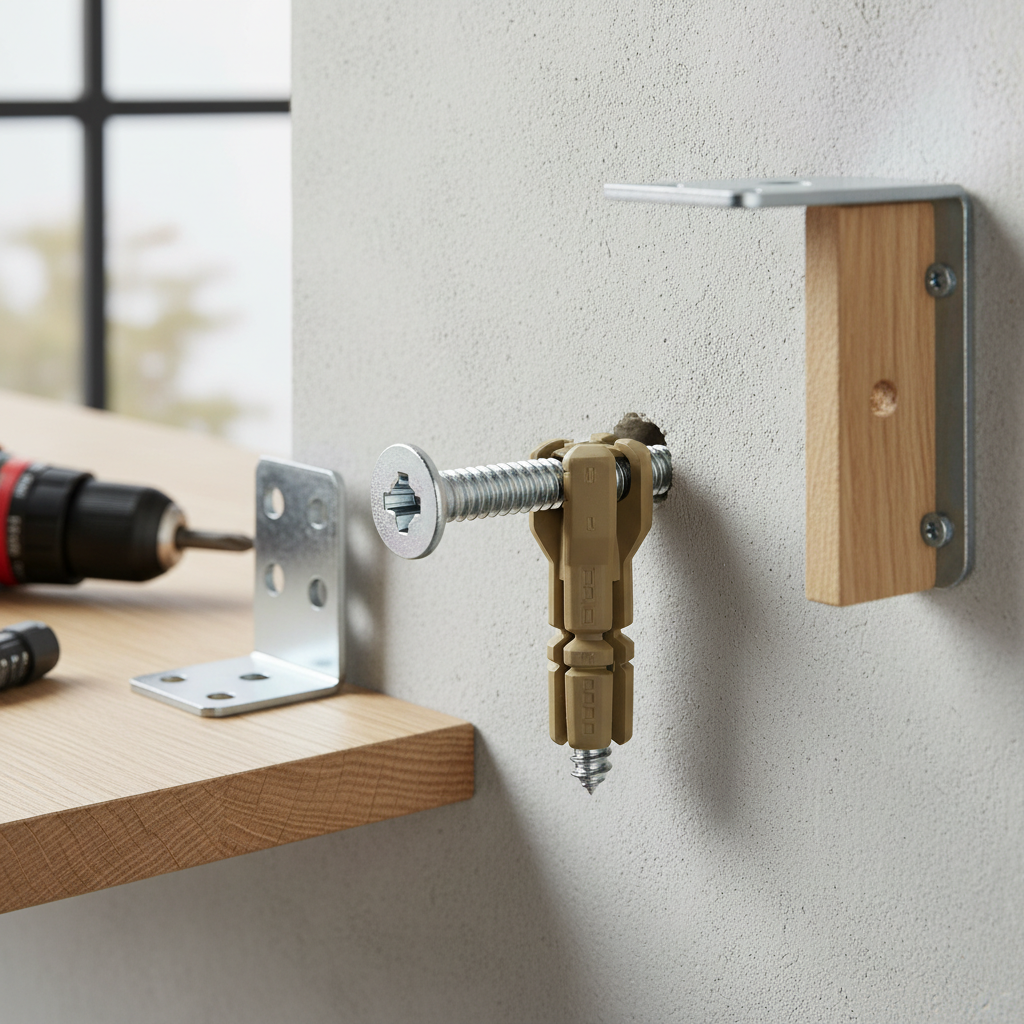 Anchor Screw Bolt For Secure Wall-Mounted Shelving