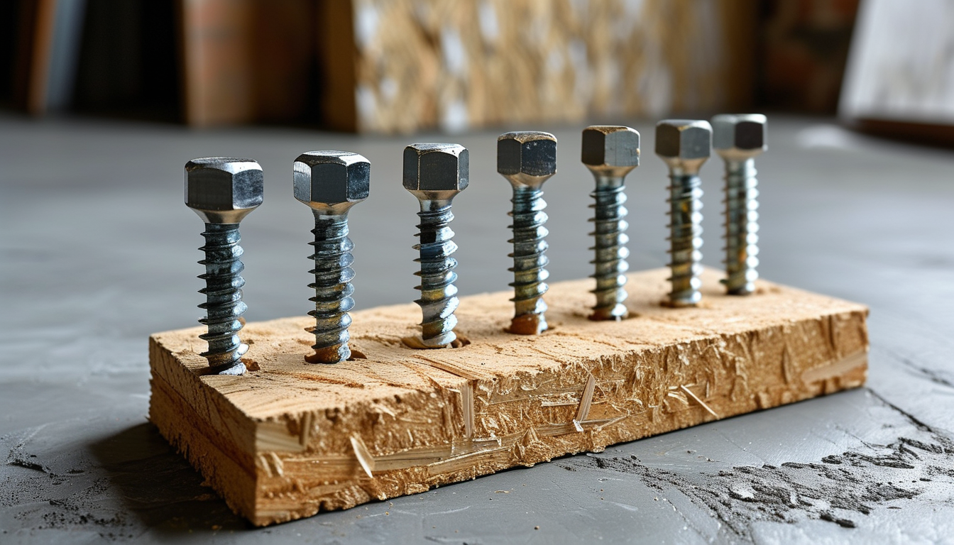 Chipboard Screw For Concrete & Masonry Fastening