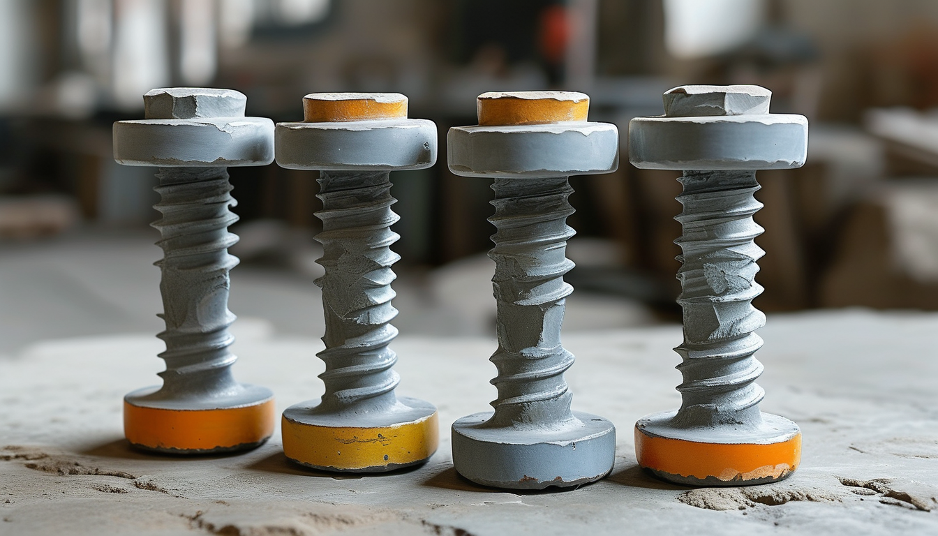 Gypsum Screw For High-Load Equipment Anchoring