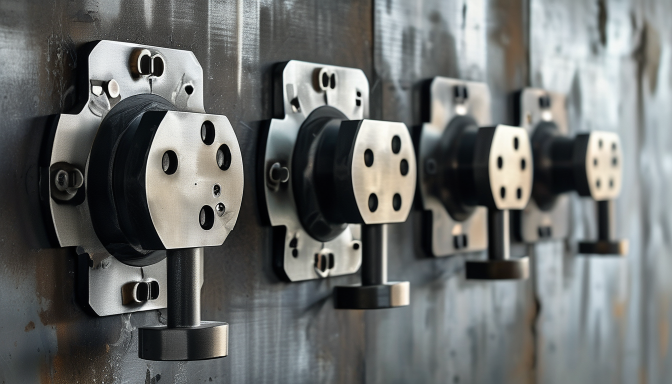 Wall Anchors For Metal-To-Metal Industrial Assembly