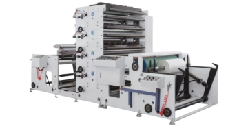 RY‑850 4‑Color Stack‑Type Flexo Printing Machine