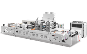 JY‑C350/450/550 Unit Type Flexographic Printing Slitting Rewinding Machine, All‑in‑one Printer Slitter Rewinder for Self‑adhesive Label Rolls