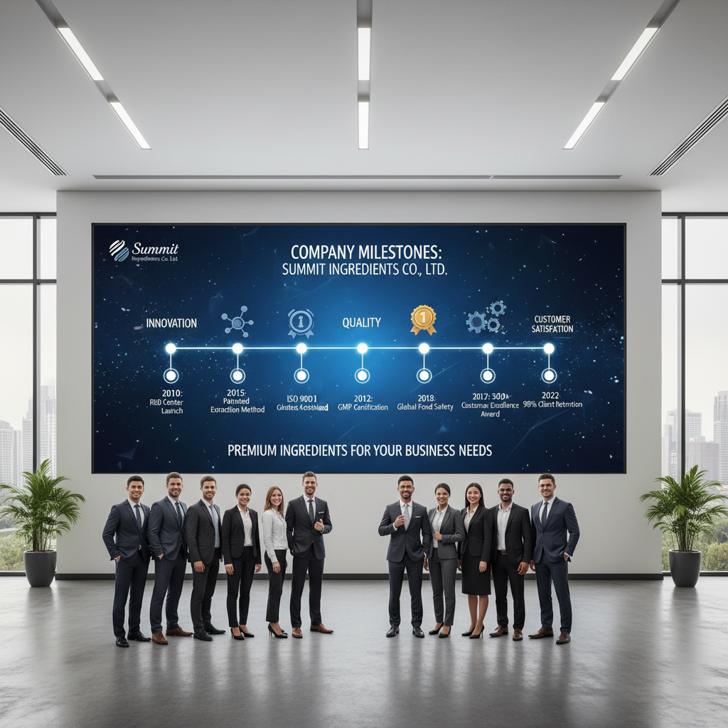 Company Milestones