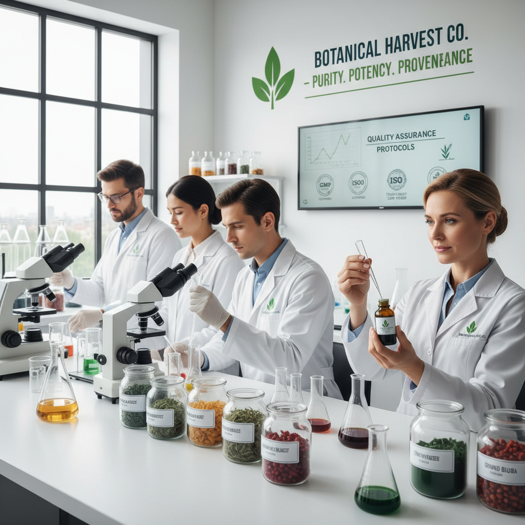 How to Choose a High-Quality Botanical Extract Supplier: A Guide for Dietary Supplement Manufacturers.