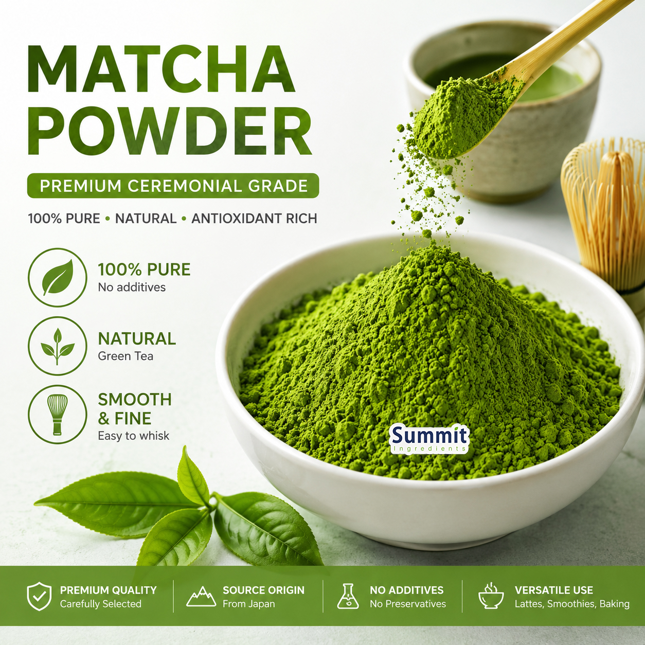Matcha Powder: The Green Revolution of Natural Ingredients Transforming Global Food Innovation