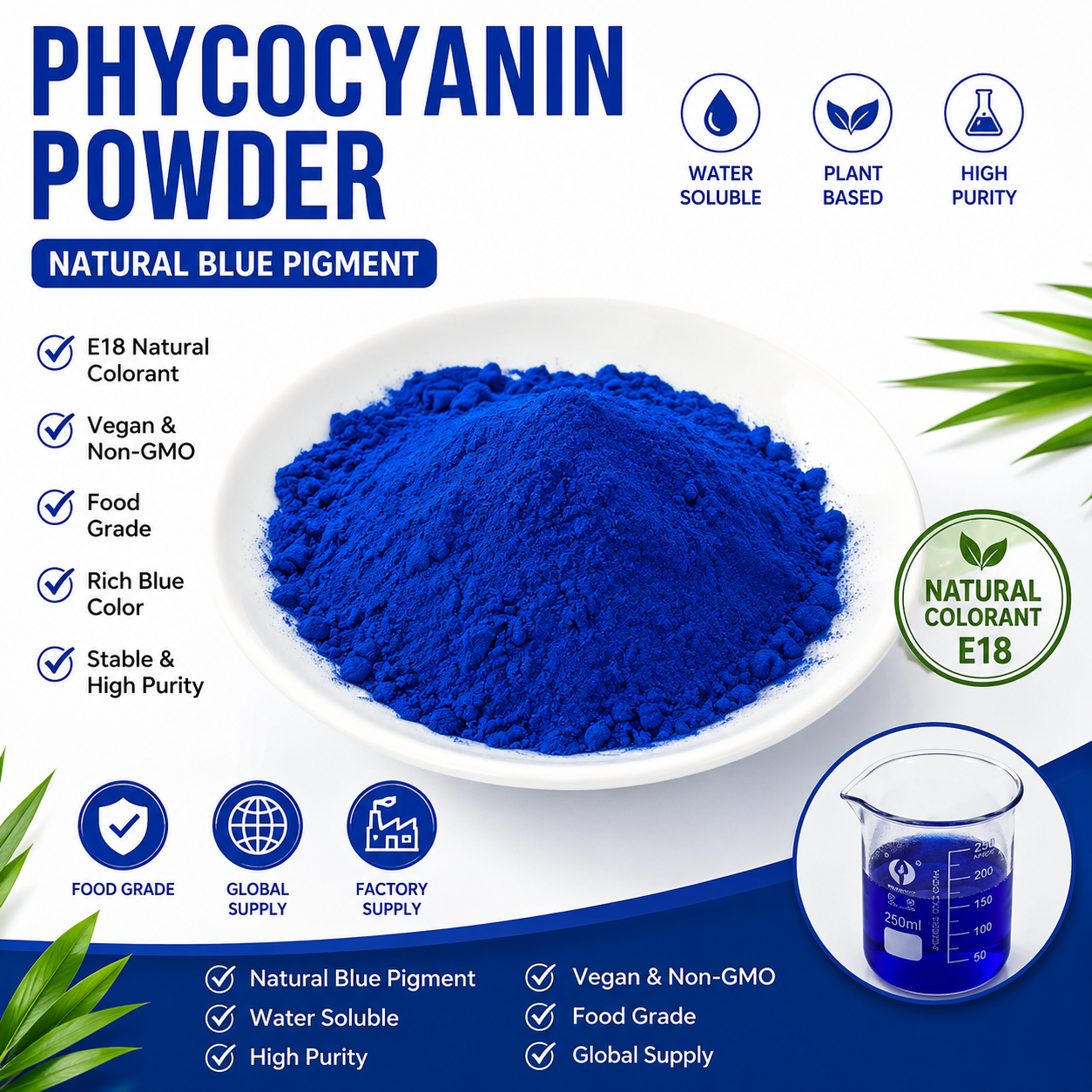Why Phycocyanin Powder Is Becoming the Future of Natural Blue Color and Wellness Ingredients