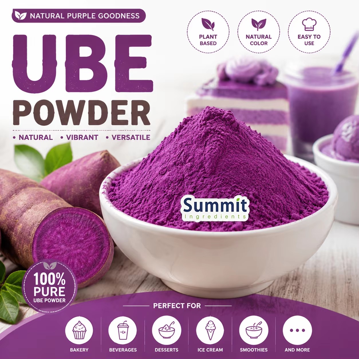 Why Is Purple Sweet Potato Powder Gaining Popularity? All About This Purple Natural Food Ingredient