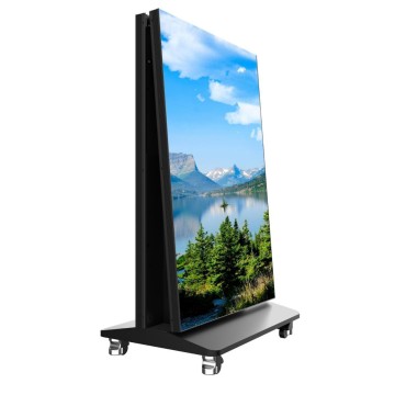 LED foldable advertising display screen