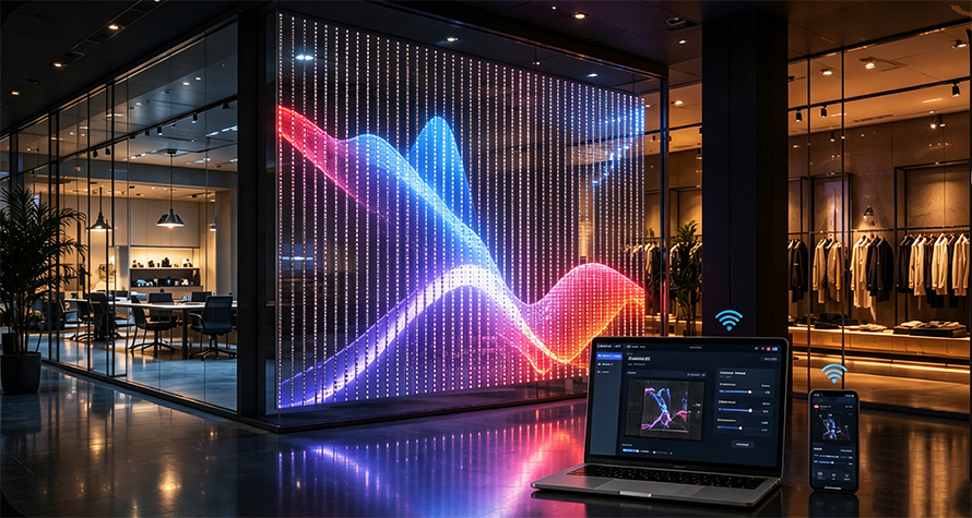 Custom‑Made Transparent LED Screen
