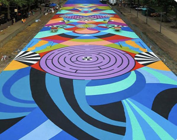 StreetPrint® Color Stamped Pavement