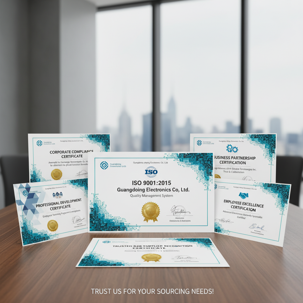 Certificates