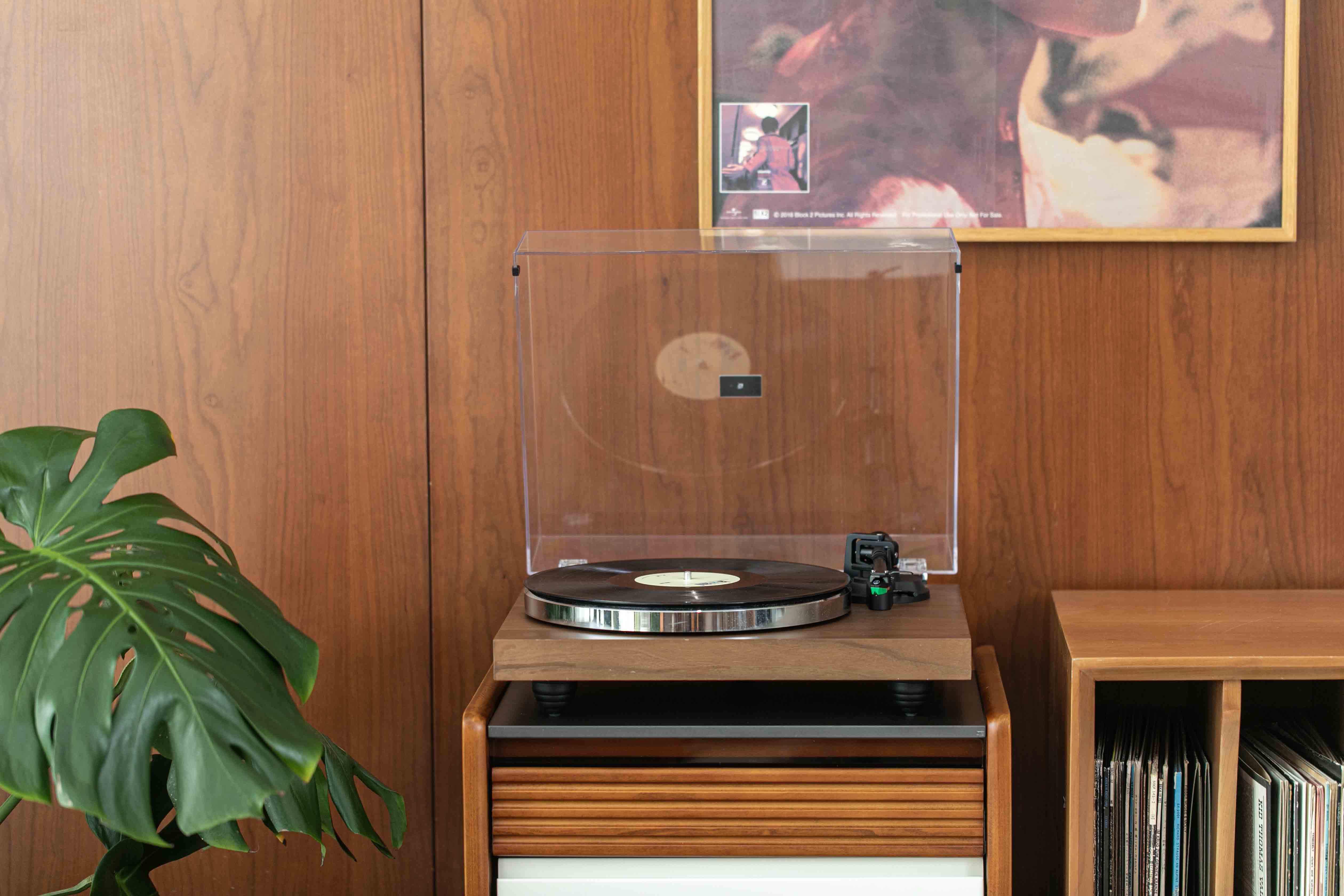 Platine vinyle HP-H002B série Hi-Fi | Lecteur de disques vinyle